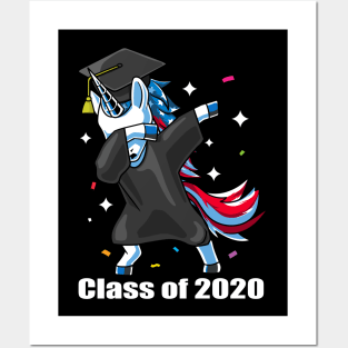 Cute Funny Graduation Class Of 2020 Posters and Art